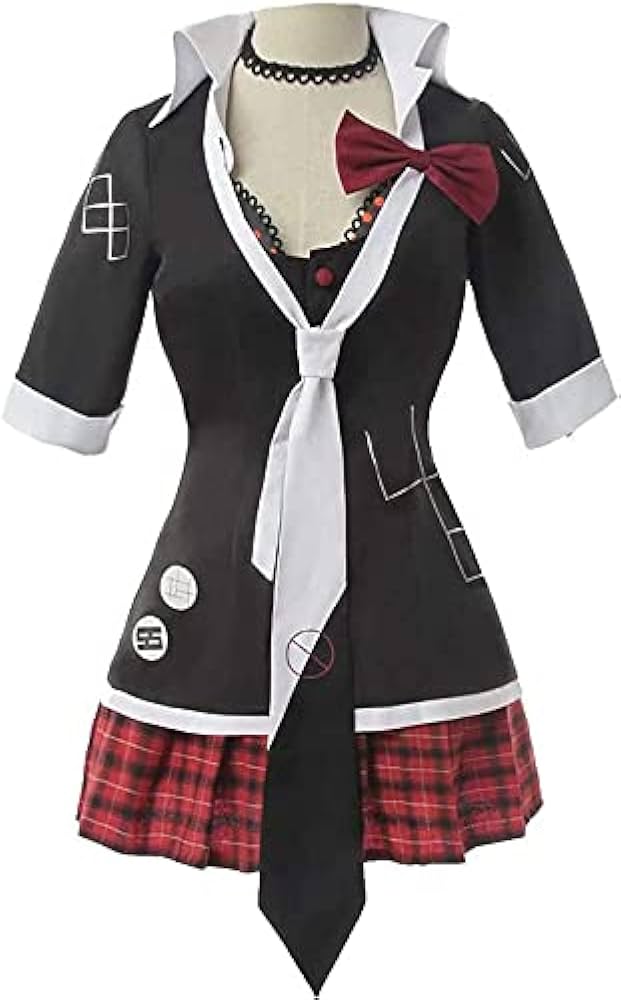 Amazon.co.jp: 【草莓酱cos】江ノ島盾子 コスプレ衣装 ウィッグ付き