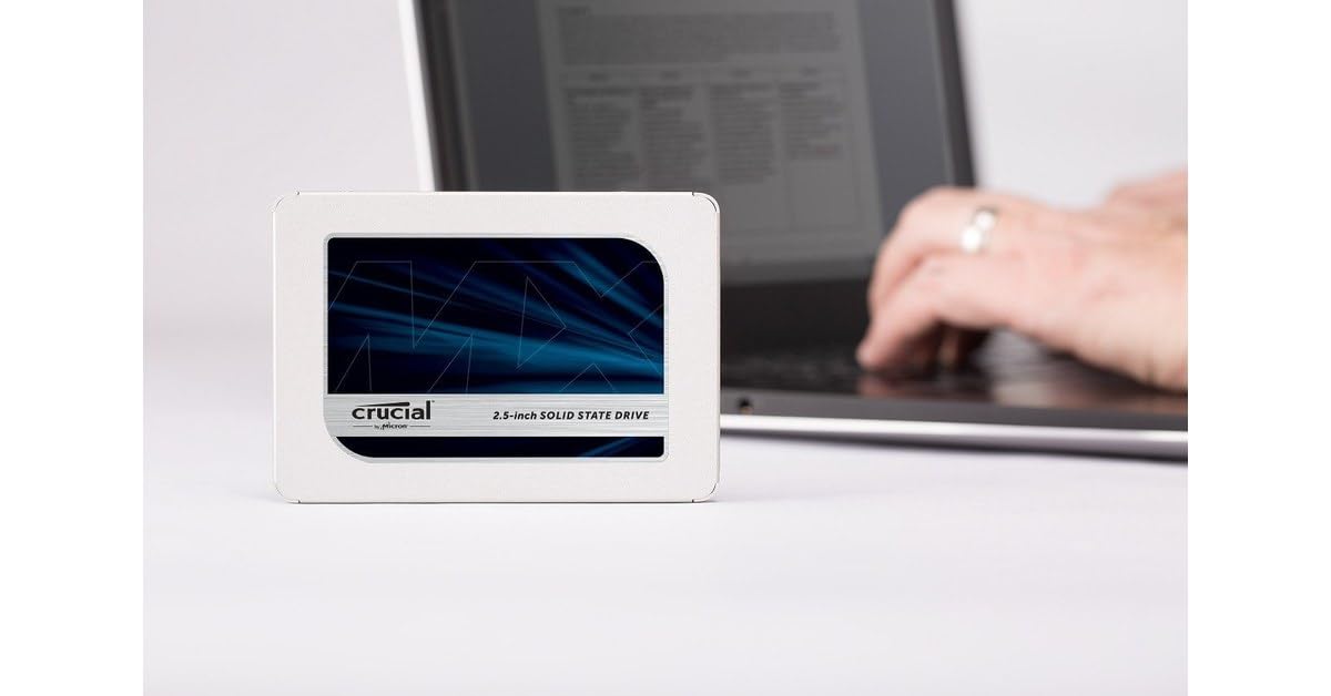 SSD Crucial MX500 3D NAND SATA de 2,5 polegadas CT1000MX500SSD1, 1