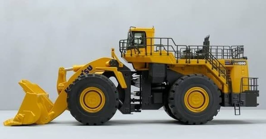 Amazon.co.jp: ☆ NZG 1/50 コマツ KOMATSU WA1200# 889 1X73 : 車＆バイク