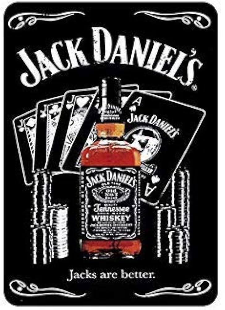 Amazon.co.jp: ジャック・ダニエルのブリキ看板ヴィンテージメタルパブ