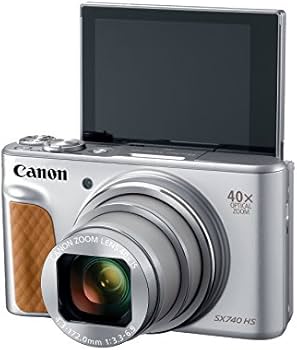 Canon Câmera Digital Powershot Sx740 Com Zoom Ótico De 40X E LCD