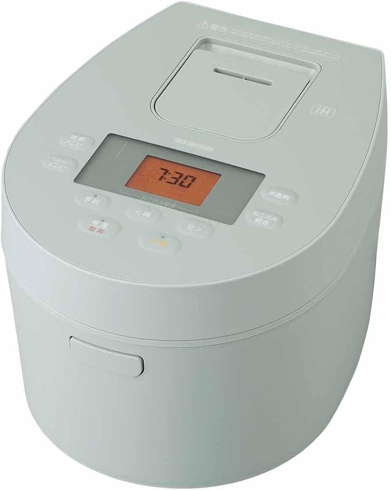 Amazon | アイリスオーヤマ 炊飯器 3合 IH式 50銘柄炊き分け 低温調理