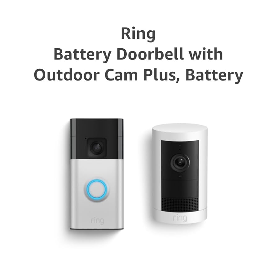 Amazon.com: Ring Battery Doorbell, Satin Nickel with All-new Ring
