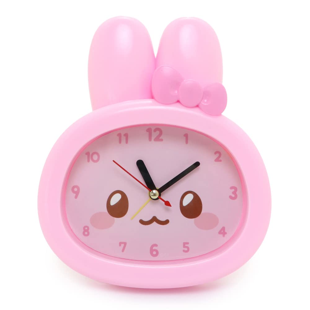 Amazon.co.jp: マザーガーデン うさもも お顔 目覚まし時計 : ホーム
