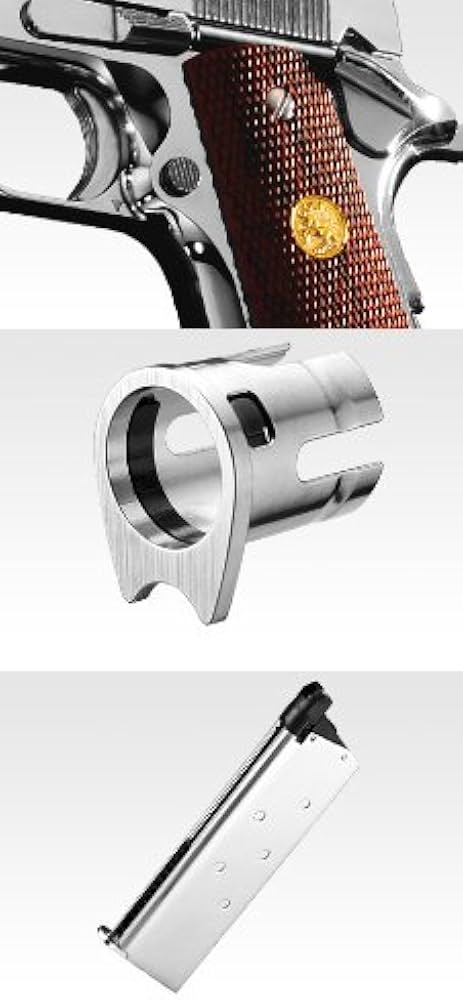 Amazon.co.jp: 東京マルイ コルト ガバメント シリーズ'70 ニッケル