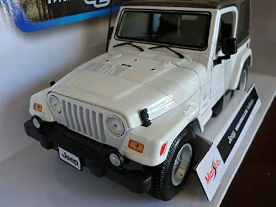 Amazon | 1/18 マイスト ジープ ラングラー サハラ TJ ホワイト Maisto