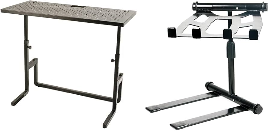 Amazon.com: Quik-Lok DJ Table and Mixer Stand Equipment (DJ233