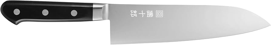 Amazon｜木屋 コスミック團十郎 三徳包丁 (鎌型) 粉末鋼 割り込み 三層