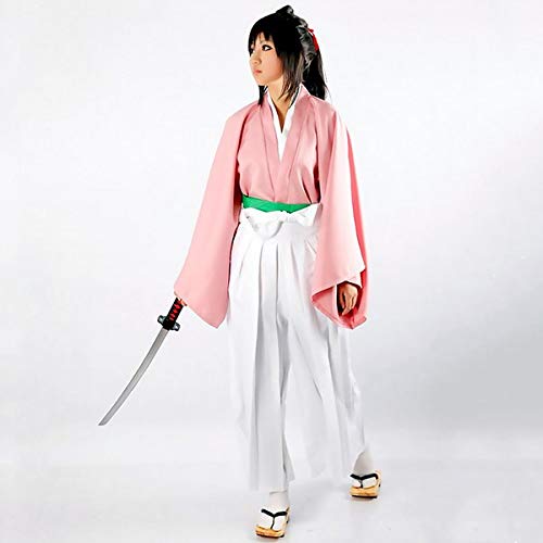 Amazon.co.jp: 薄桜鬼 雪村千鶴 コスプレ 衣装 フルセット(wig・髪飾り