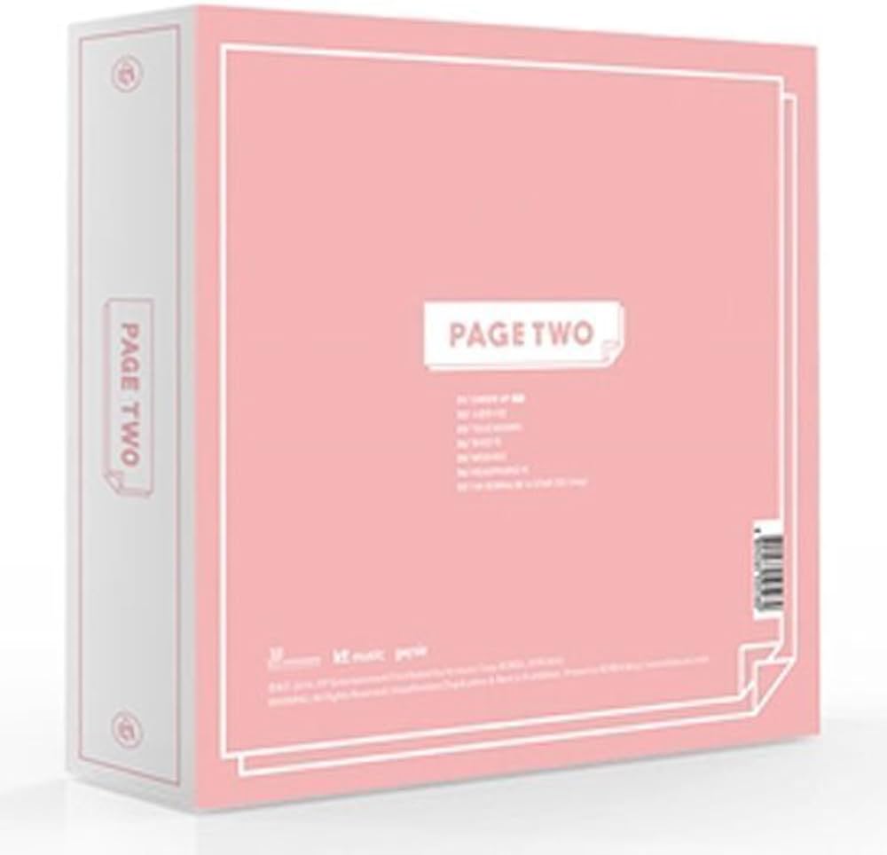 Amazon.co.jp: Twice Page 2枚目のミニアルバム ピンクバージョン CD