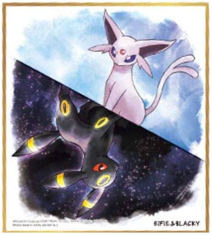 Amazon.co.jp: ポケットモンスター ポケモン 色紙ART2 [5.エーフィ