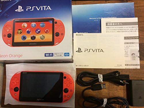 Amazon.com: PlayStation Vita Wi-Fi Model Neon Orange (PCH-2000ZA24