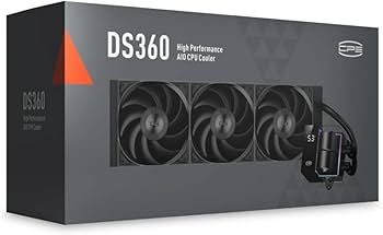 Amazon.co.jp: CPS オールインワン水冷クーラー「DS360 BK」 360mm