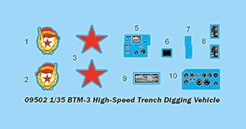 Amazon | トランペッター 1/35 ソビエト軍 高速掘削車 BTM-3