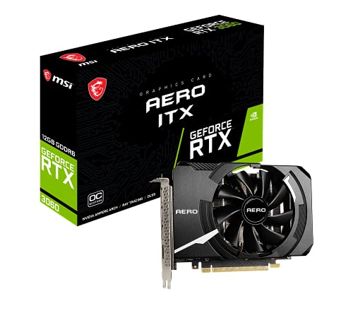 Amazon | MSI GeForce RTX 3060 AERO ITX 12G OC グラフィックスボード