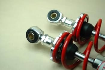 Amazon | OKD製アルミボディ荒巻サス260mm赤モンキー カブDAX | リア