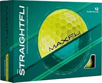 MAXFLI STRAIGHTFLI ゴルフボール 48個入り Maxfli StraightFli Golf