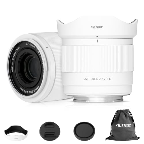 Amazon.co.jp: VILTROX AF 40mm F2.5 FE Eマウント レンズ SonyE