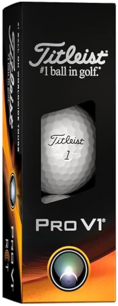 Amazon.co.jp: Titleist Golf Pro V1 RCT 3ボール ホワイト : スポーツ