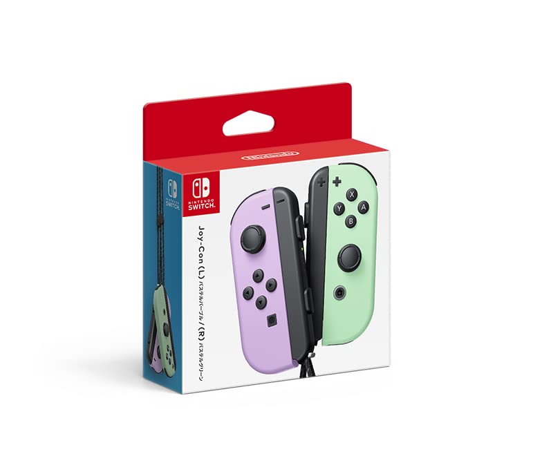 Amazon.com: Joy-Con (L)/(R) - Pastel Purple/Pastel Green (Japan