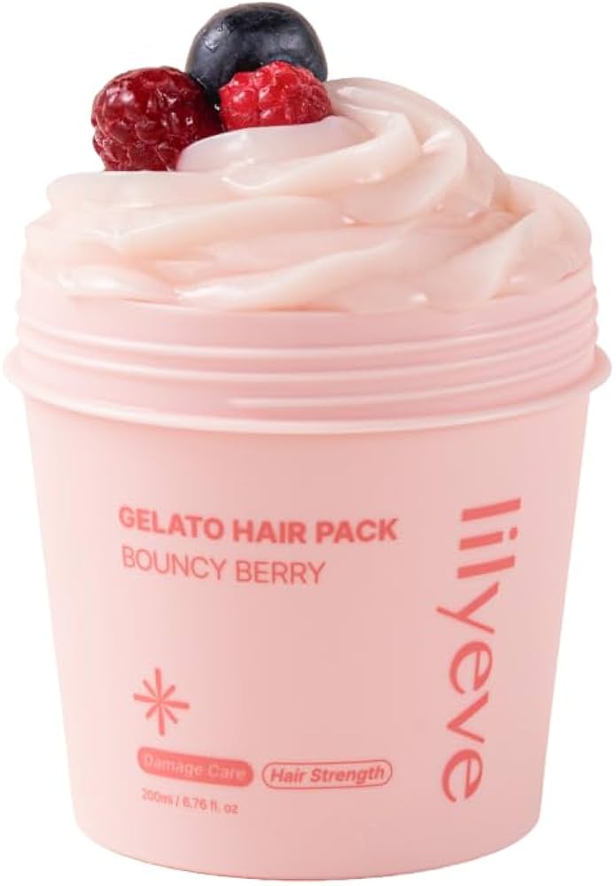Amazon.com: lilyeve REPAIRTURN Gelato Hair Pack, Milk, Egg