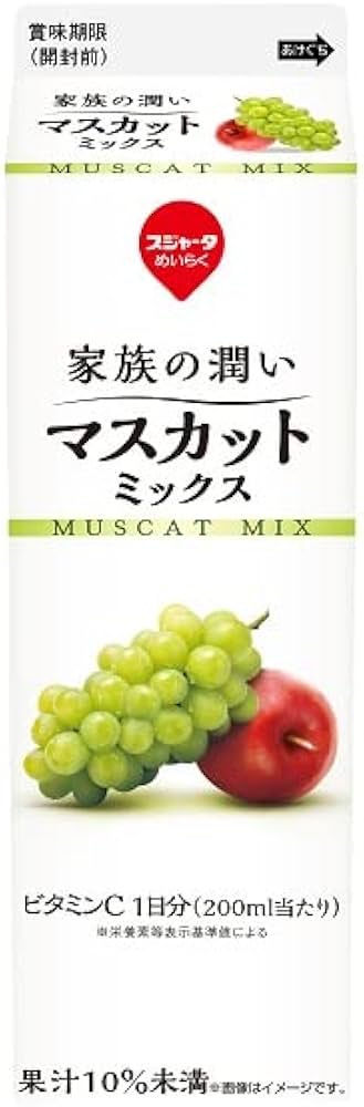 Amazon.co.jp: スジャータ 家族の潤いマスカットミックス 1000ml