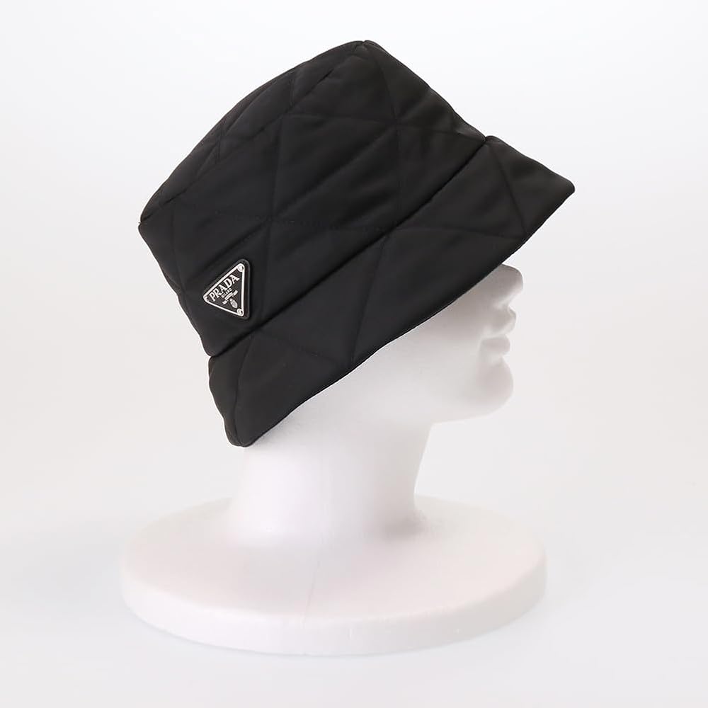 Amazon | [Prada] [プラダ] バケットハット 無地 Re-Nylon 帽子 ハット