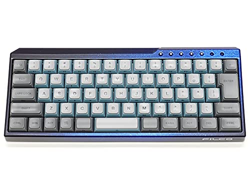 白銀×青銀河の漆塗りキーボード「FILCO Majestouch Convertible2 HAKUA