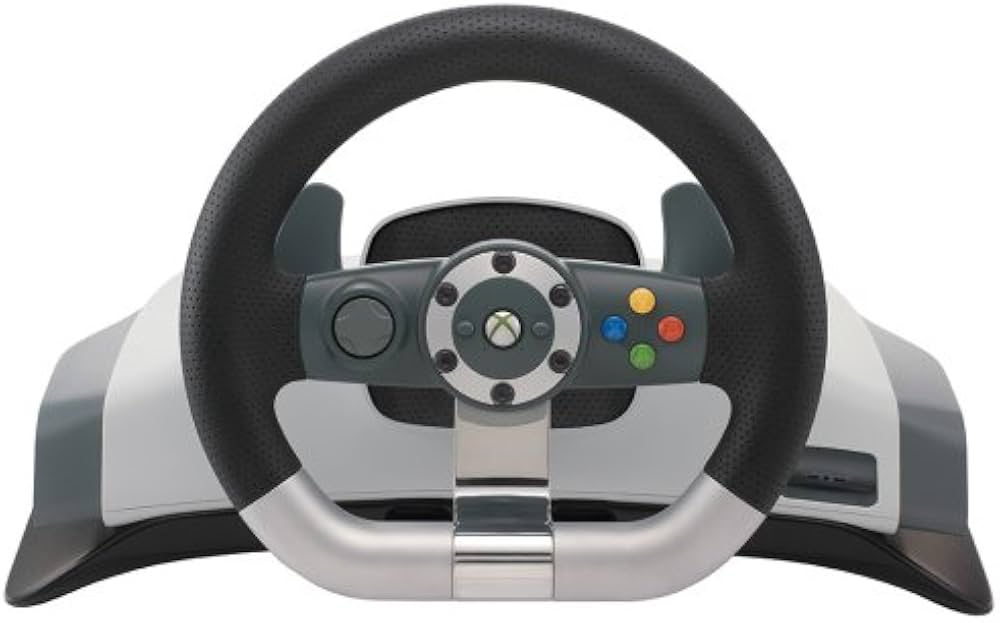 Amazon | Xbox 360 ワイヤレス レーシング ホイール | コントローラー