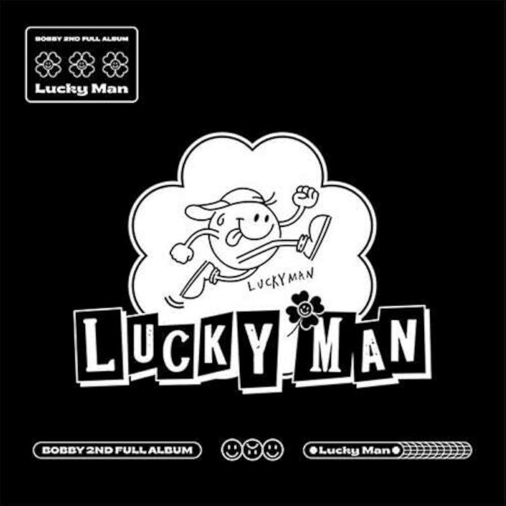 iKON BOBBY - BOBBY LUCKY MAN 2nd Full Kit Album Air-Kit+2Cover+13