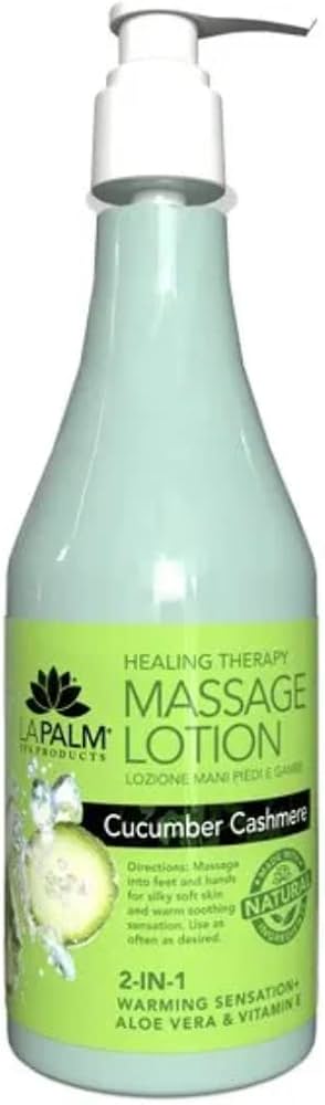 Amazon.com : Healing Therapy Masage Lotion- Cucumber Cashmere