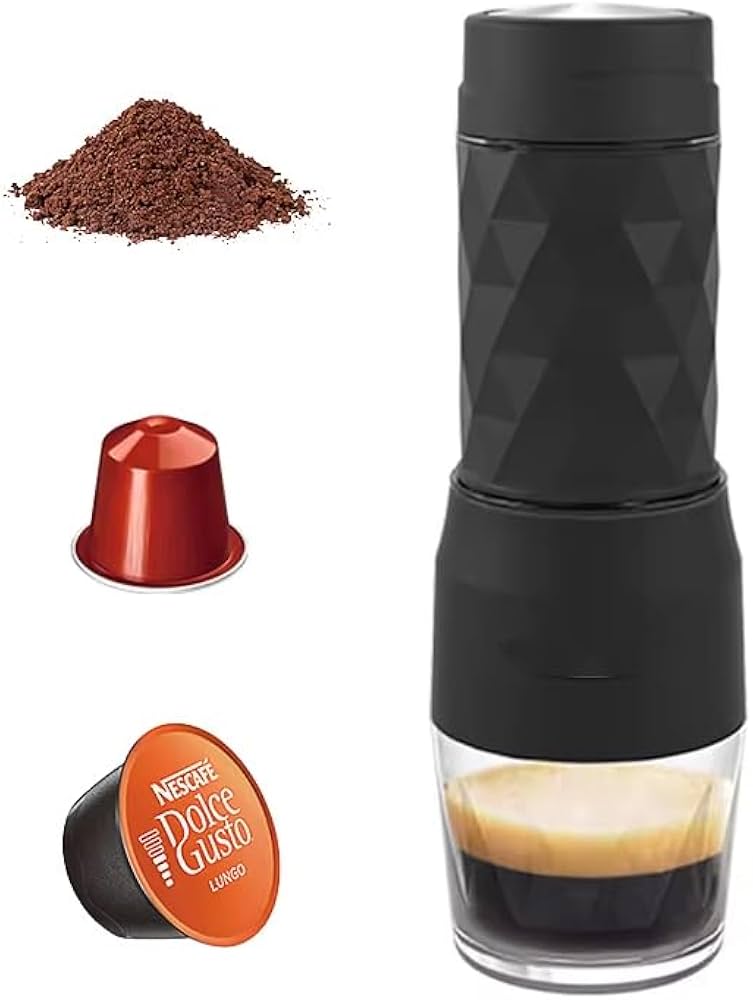 Amazon.co.jp: zmart 4in1 ポータブルコーヒーマシン 手動エスプレッソ