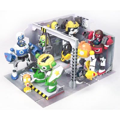 Amazon.co.jp: ケロロ軍曹 プラモコレクション DX01 ケロロロボセット