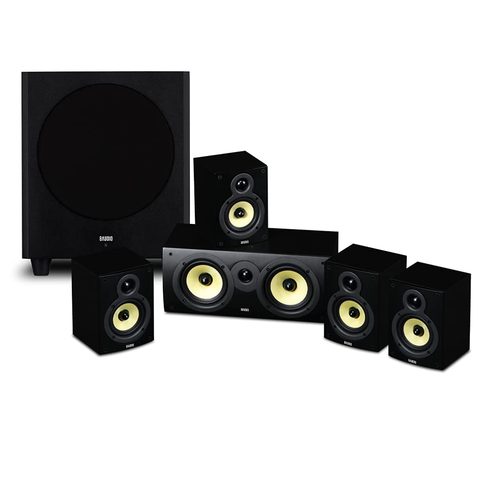 Amazon.co.jp: 8Audio 8X Mini HCP スピーカーパッケージ シアター