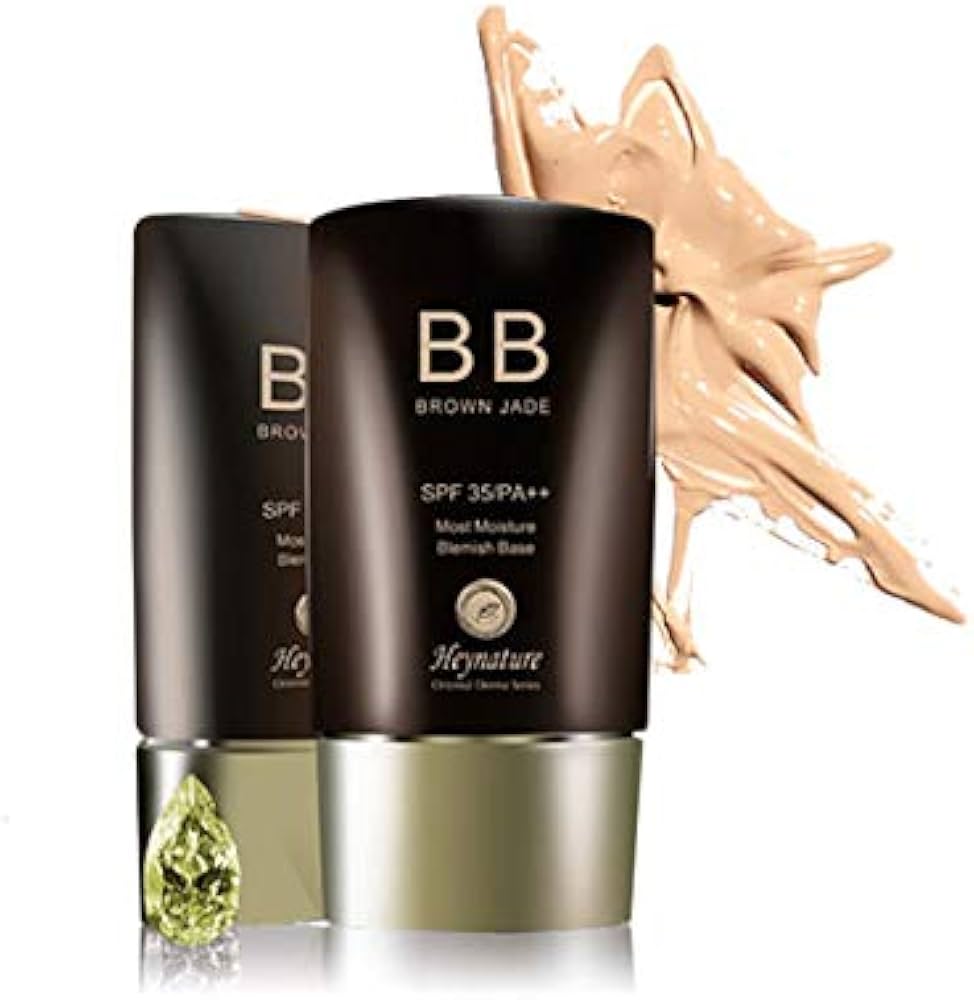 Amazon.com: [Heynature] Most Moisture BB Cream Brown Jade SPF35