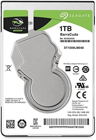 Amazon | Seagate Barracuda 2.5インチ1TB 内蔵 ハードディスク HDD