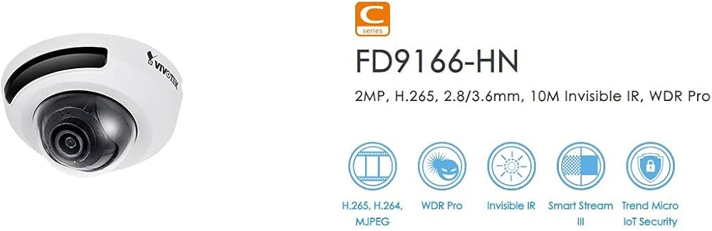 Amazon.co.jp: VIVOTEK ドーム型ネットワークカメラ 2.8mm 固定焦点