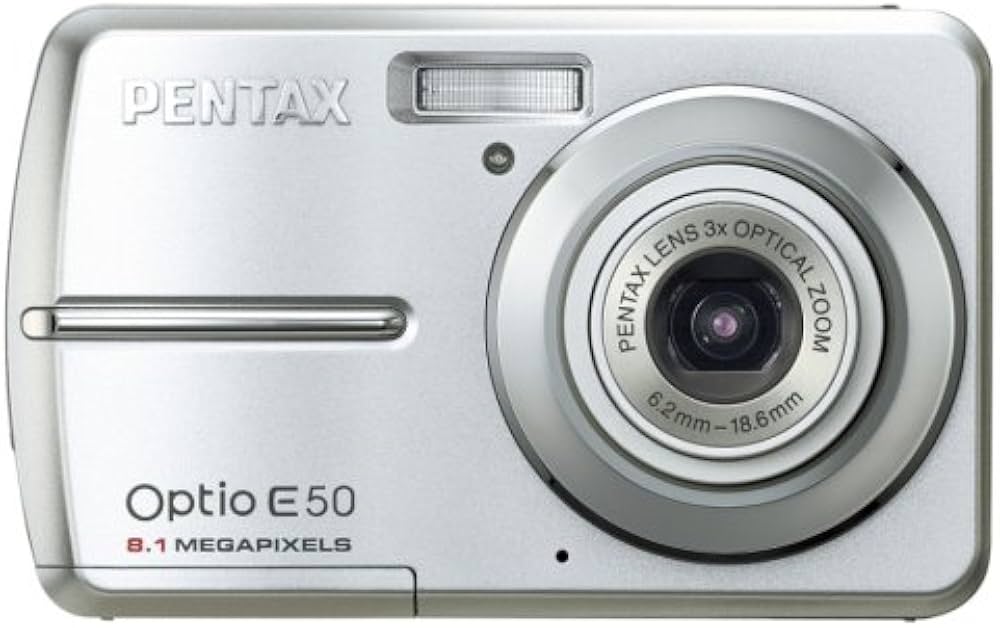 Amazon | PENTAX デジタルカメラ OPTIO E50 シルバー 810万画素 光学3