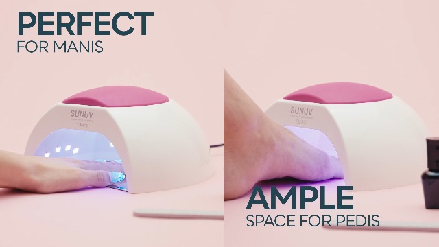 Amazon.com : SUNUV SUN2C UV Light for Nails, UV LED Nail Lamp with