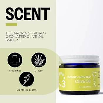 Amazon.com: PurO3 Ozonated Olive Oil – Pure, Natural, Organic