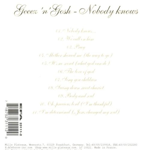 Amazon.com: Nobody Knows : CDs & Vinyl