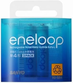 Amazon | SANYO eneloop ニッケル水素電池 単4形 2本パック HR-4UTG