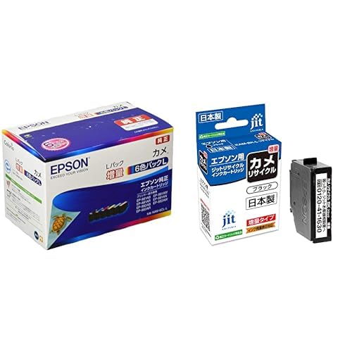 Amazon.co.jp: エプソン 純正 インクカートリッジ カメ KAM-6CL-L 6色