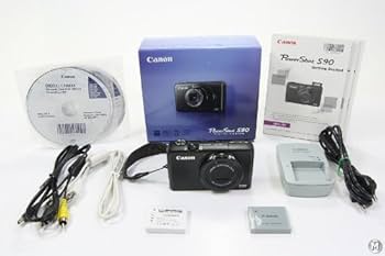 Canon PowerShot S90 Digitalkamera (10 MP, 3, 8-fach opt. Zoom, 7
