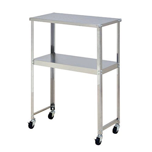 Amazon | キャスター 付き ステンレス 製 スリム キッチン 作業台 約