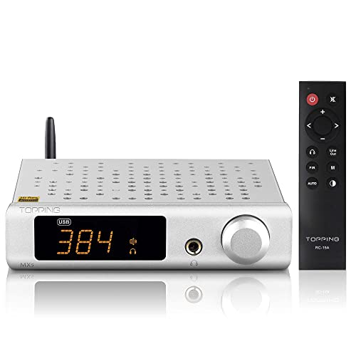 Amazon | TOPPING MX5 多機能パワーアンプ DAC AMP ES9018Q2C 384kHz