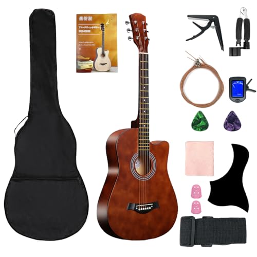 Amazon | AZEKIL ギター 初心者セット アコースティックギター セット