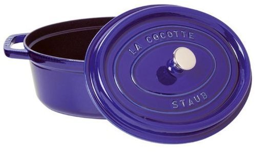 Amazon.com: Staub Oval Cocotte Oven, 7 quart, Dark Blue: Dutch