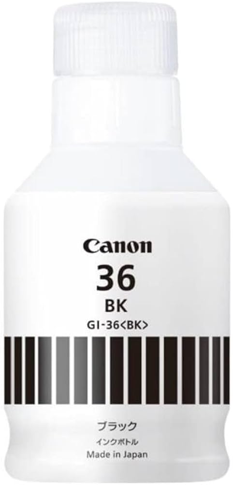 Amazon.co.jp: キヤノン Canon 純正 インクボトル GI-36 ブラック 小