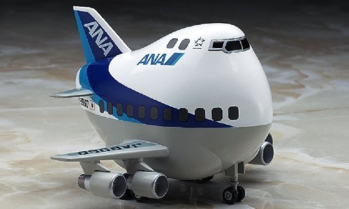 Amazon | ハセガワ たまごひこーき プラモデル ANA ボーイング 747